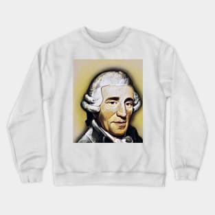 Joseph Haydn Yellow Portrait | Joseph Haydn Artwork 10 Crewneck Sweatshirt